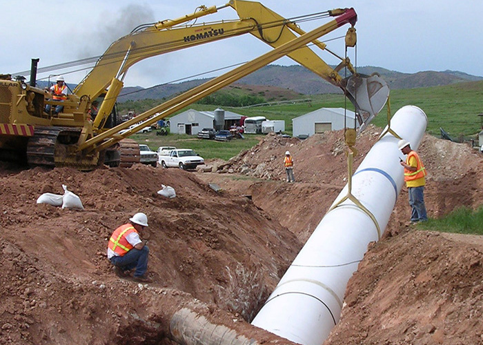 Pleasant Valley Pipeline Construction.