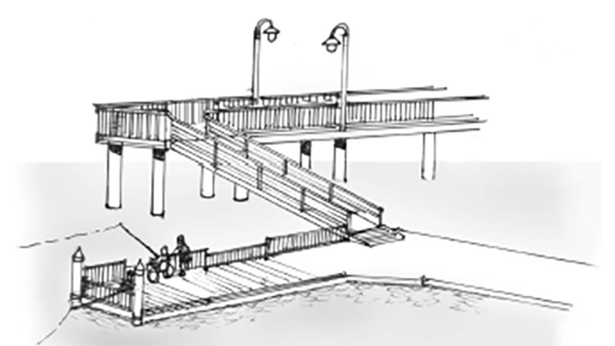 fishing pier renderings